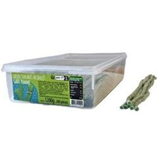 Lasso torsadé pomme sucré lot de 10