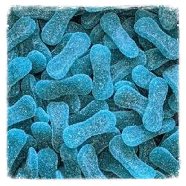 Langues framboises sucrées