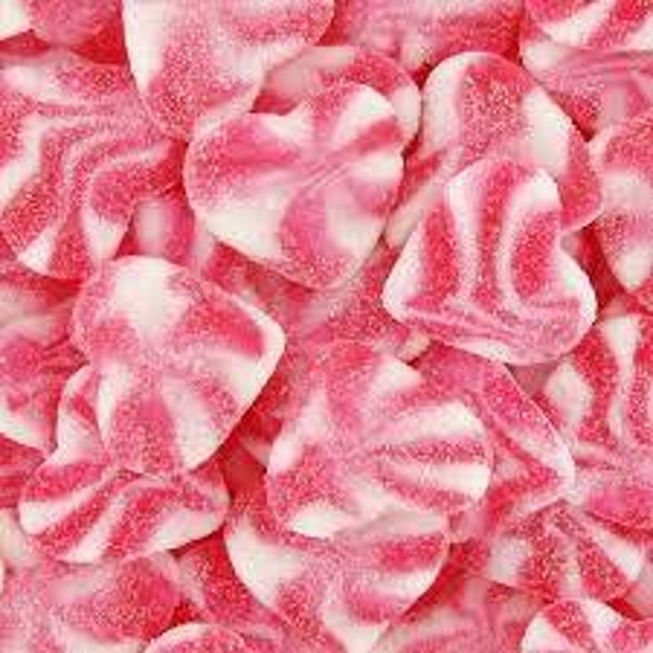 coeurs fraise twist crémeux  200g