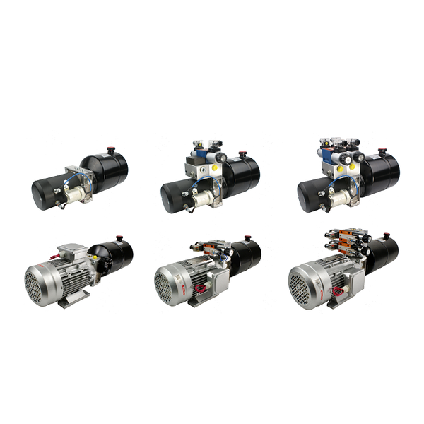 Groupe hydraulique compact configurable 12/24/400 V