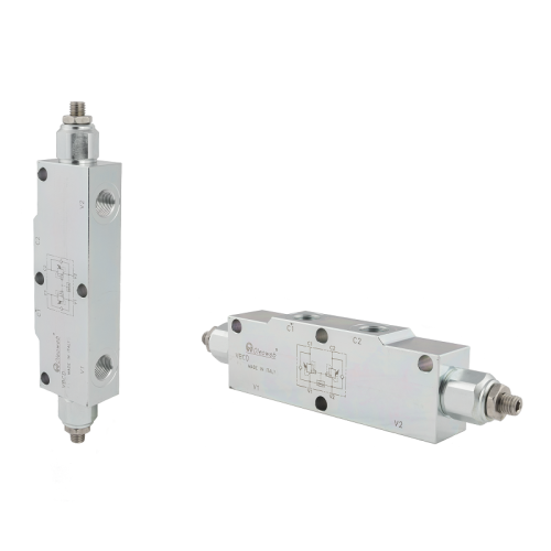 Valve d'équilibrage double effet pour centre ouvert VBCD