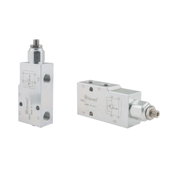 Valve d'équilibrage simple en ligne pour centre ouvert VBCL