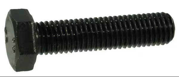 1 BOULON TETE HEXAGONALE M10x140 10.9 noir. 93310140109B
