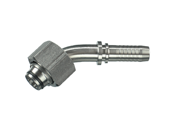 Raccord DN08 - DKOL-45,  1SN 2SN écrou pivotant métrique, série L.