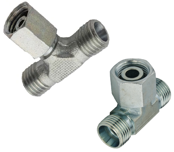 Té orientable M/F/M métrique. série L