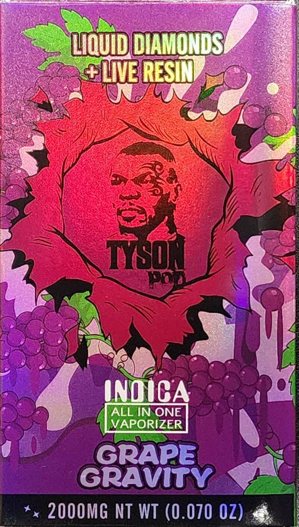 Tyson Pod 2g Grape Gravity (Indica)