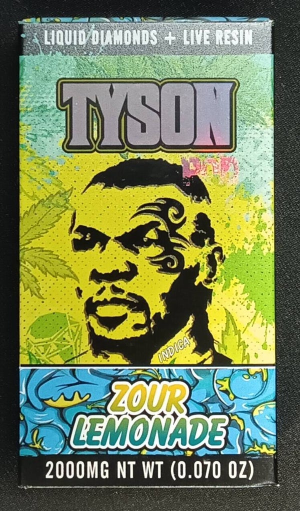 Tyson Pod 2g Zour Lemonade (Indica)