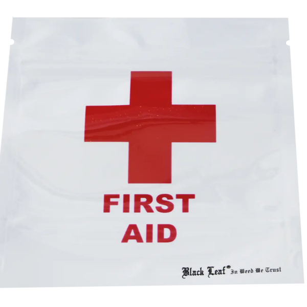 Schnellverschlussbeutel "FIRST AID" 114x102mm 50Stk