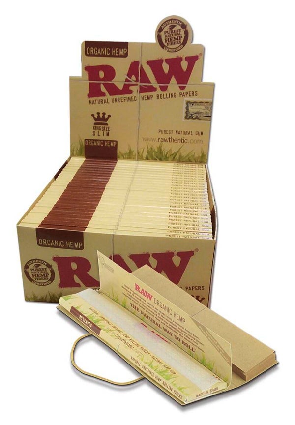 RAW Connoisseur Organic Hemp KSS + Tips