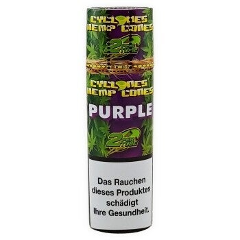 Cyclones Hemp Cones Purple