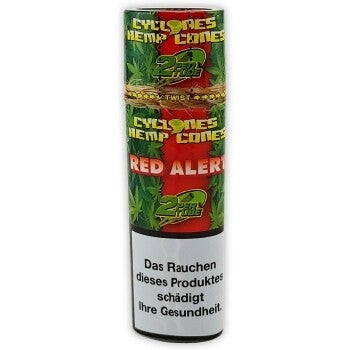 Cyclones Hemp Cones Red Alert
