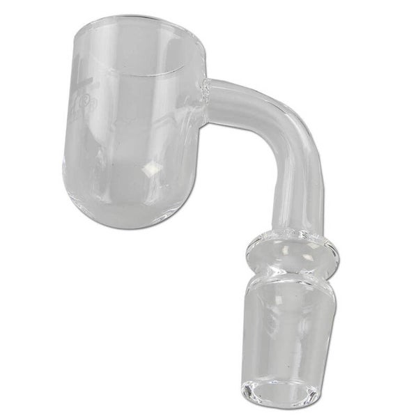 Black Leaf Quarz Banger mit Perle NS 19