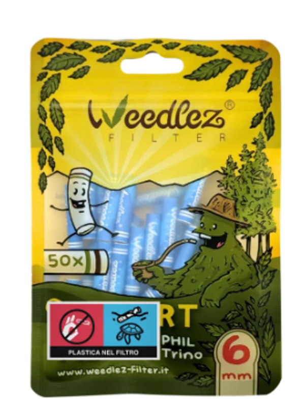 Weedlez Smart Filter 6mm 50pz Blau
