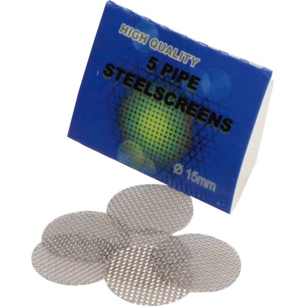 Black Leaf Edelstahlsiebe 15mm 5er Pack