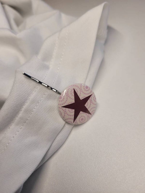 Haarklammer mit Pin