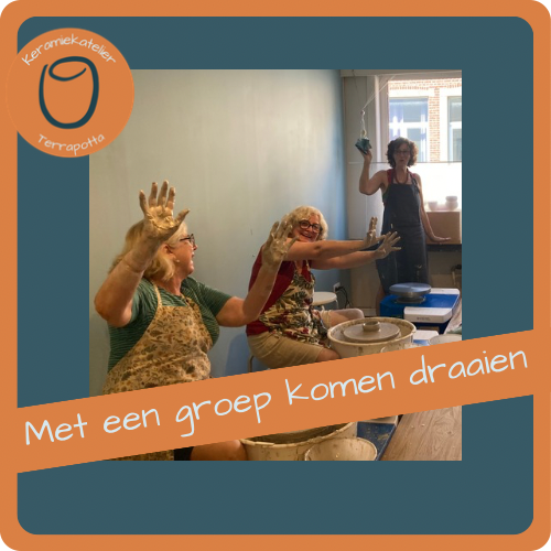 Groepsworkshop draaien op de schijf
