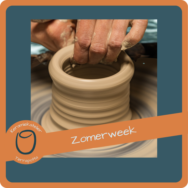 Zomerse keramiekweek bij Terrapotta, voor alle niveau's
