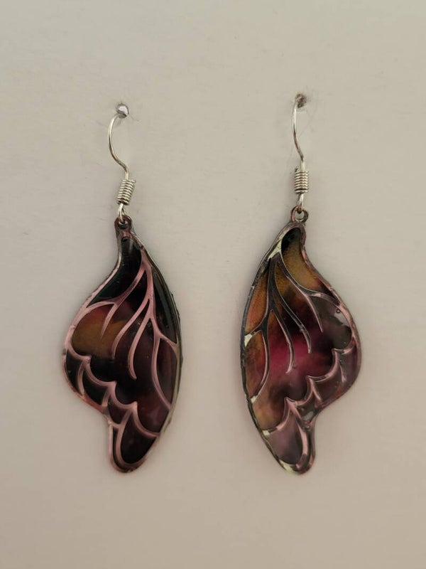 Aile de papillon argent