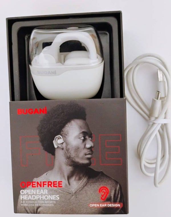 Écouteurs BUGANI OPENFREE (conception a oreille libre )