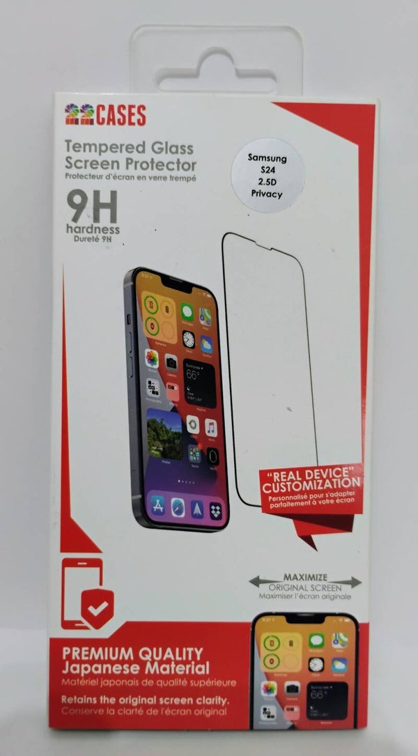 Étui cellulaire Samsung S24 + Écran protecteur