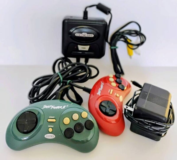 Console Sega genesis (street fighter)