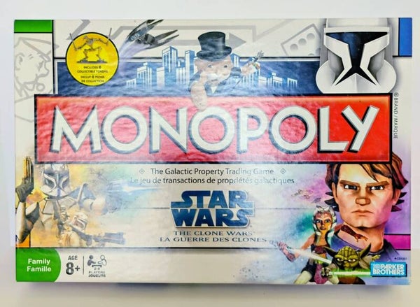 Jeux Société Monopoly Star Wars the Clone Wars (2008)