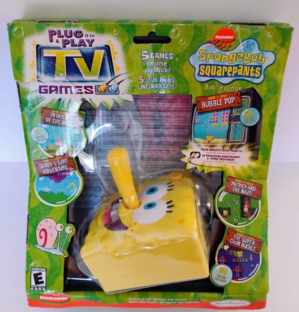 Jeux vidéos Plug and Play tv Games "Sponge Bob Square Pants" (2003)