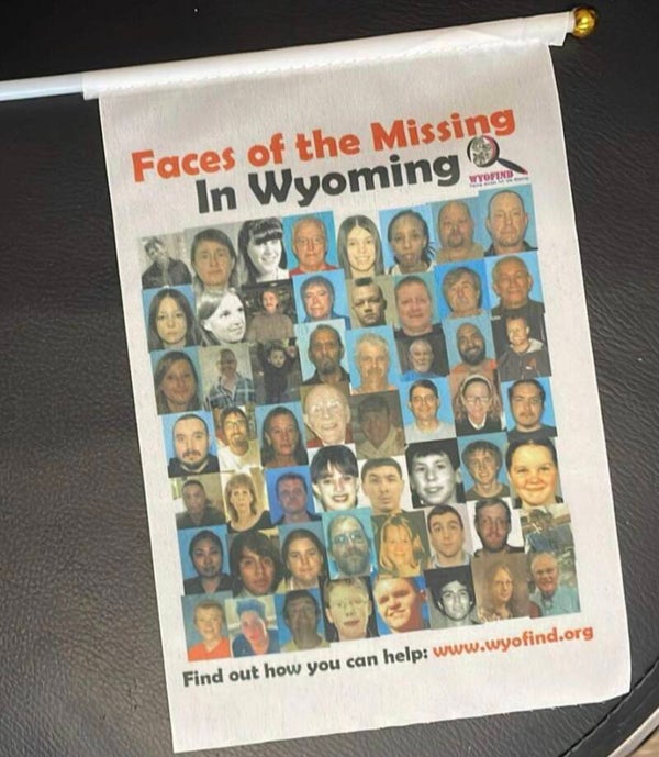 Wyoming Faces of the Missing Flag
