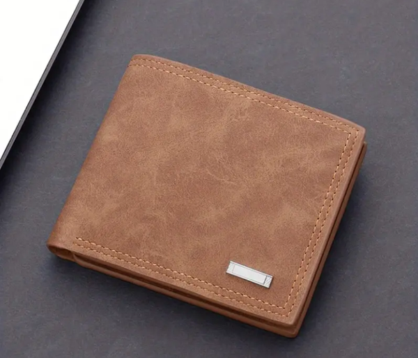 Portefeuille Cuir Homme Grande Capacité Élégant