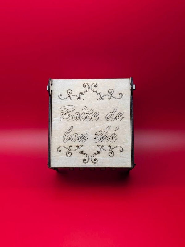 Boîte Élégante pour Infusions Parfaites