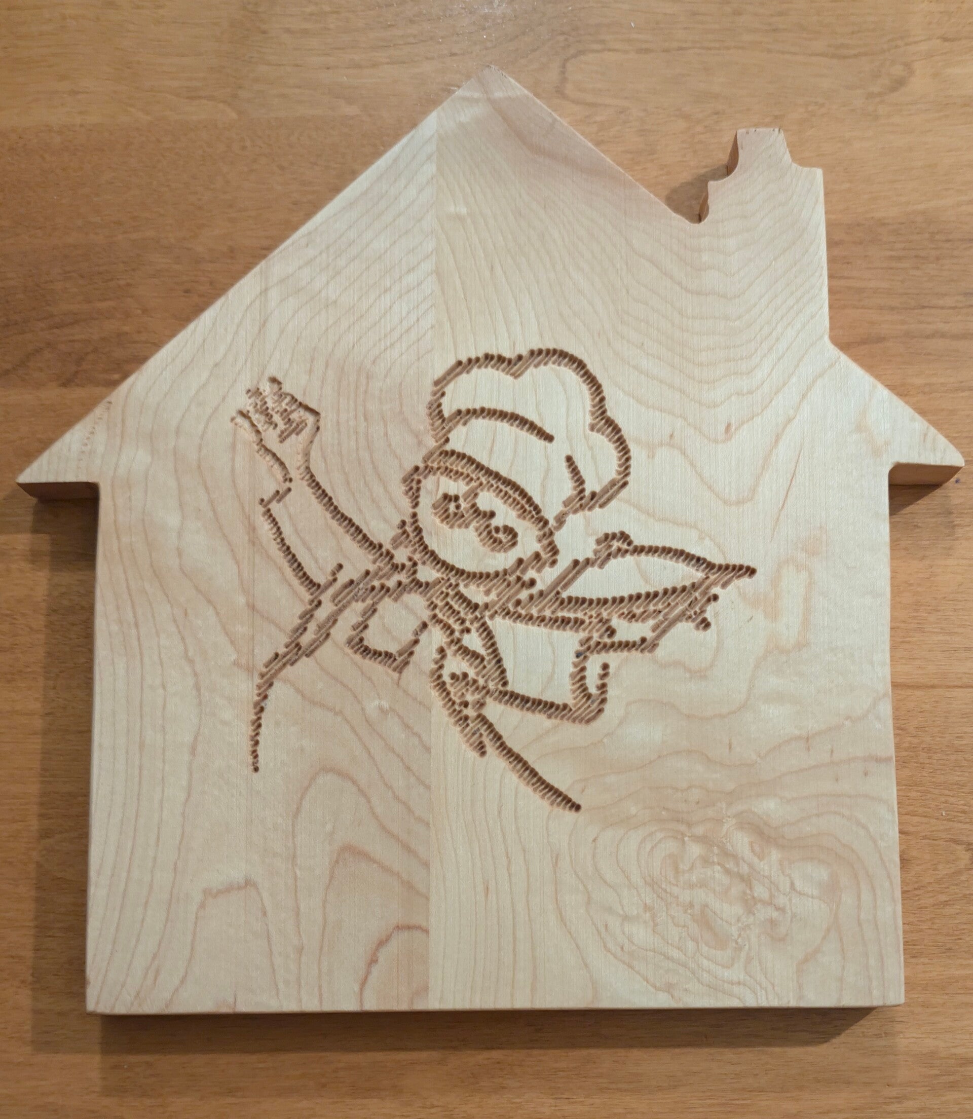 Planche a découper, Ma petite chaumière