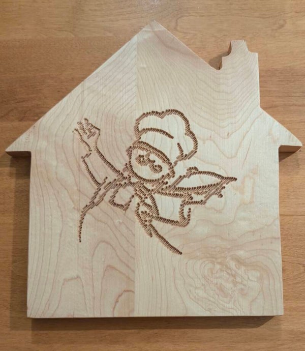 Planche a découper, Ma petite chaumière