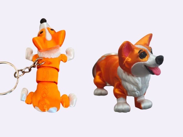 Pies Corgi brelok