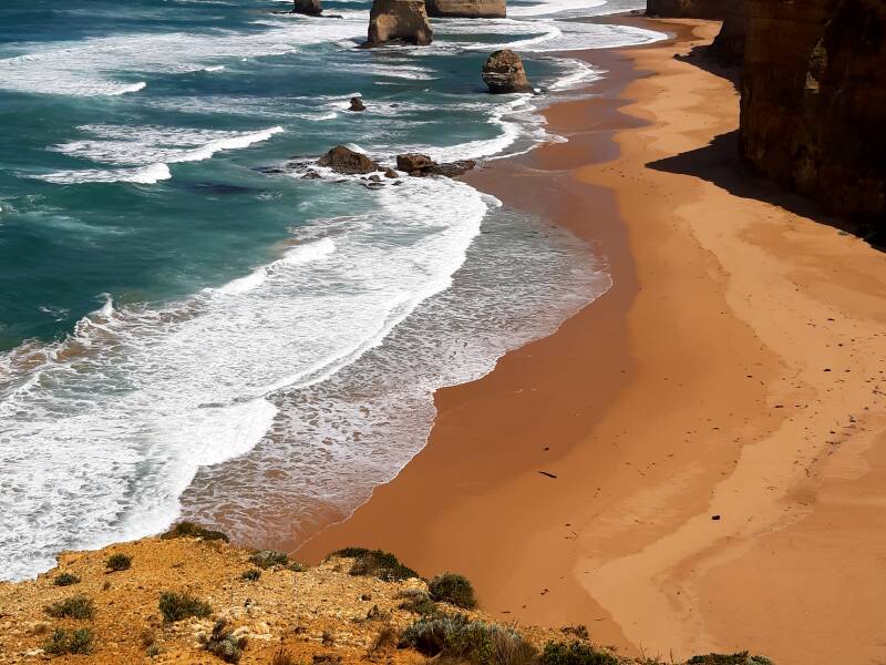 scogliere selvagge ai 12 apostoli in australia