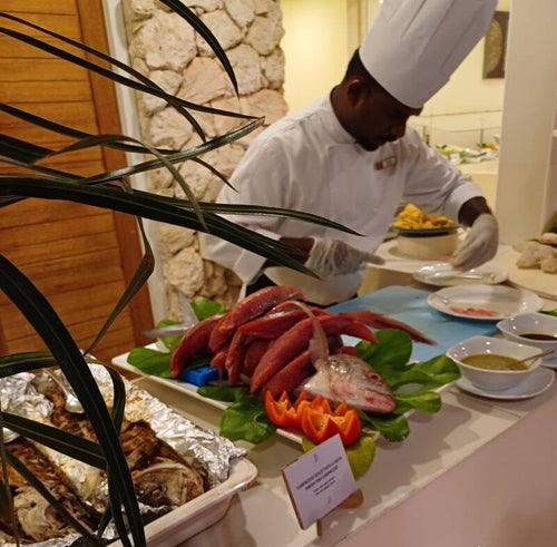 crudo di tonno pescato in barriera alle maldive