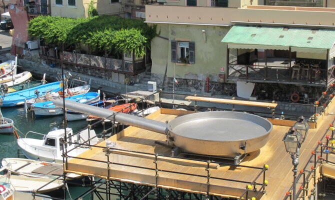 sagre lie in liguria: la frittura di pesce a Camogli