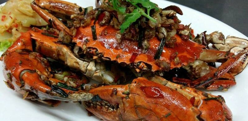 piatti a base di granchio nella cucina thai