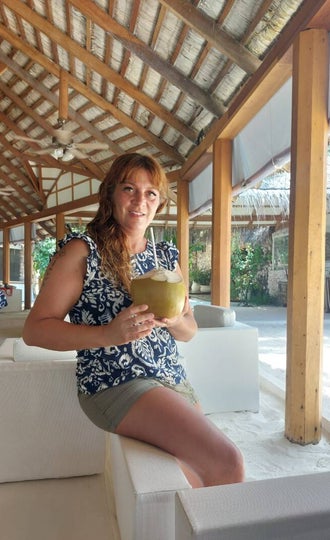 il cocco fonte primaria alle maldive