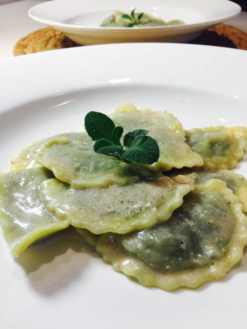 tradizione ligure: i ravioli di borragine