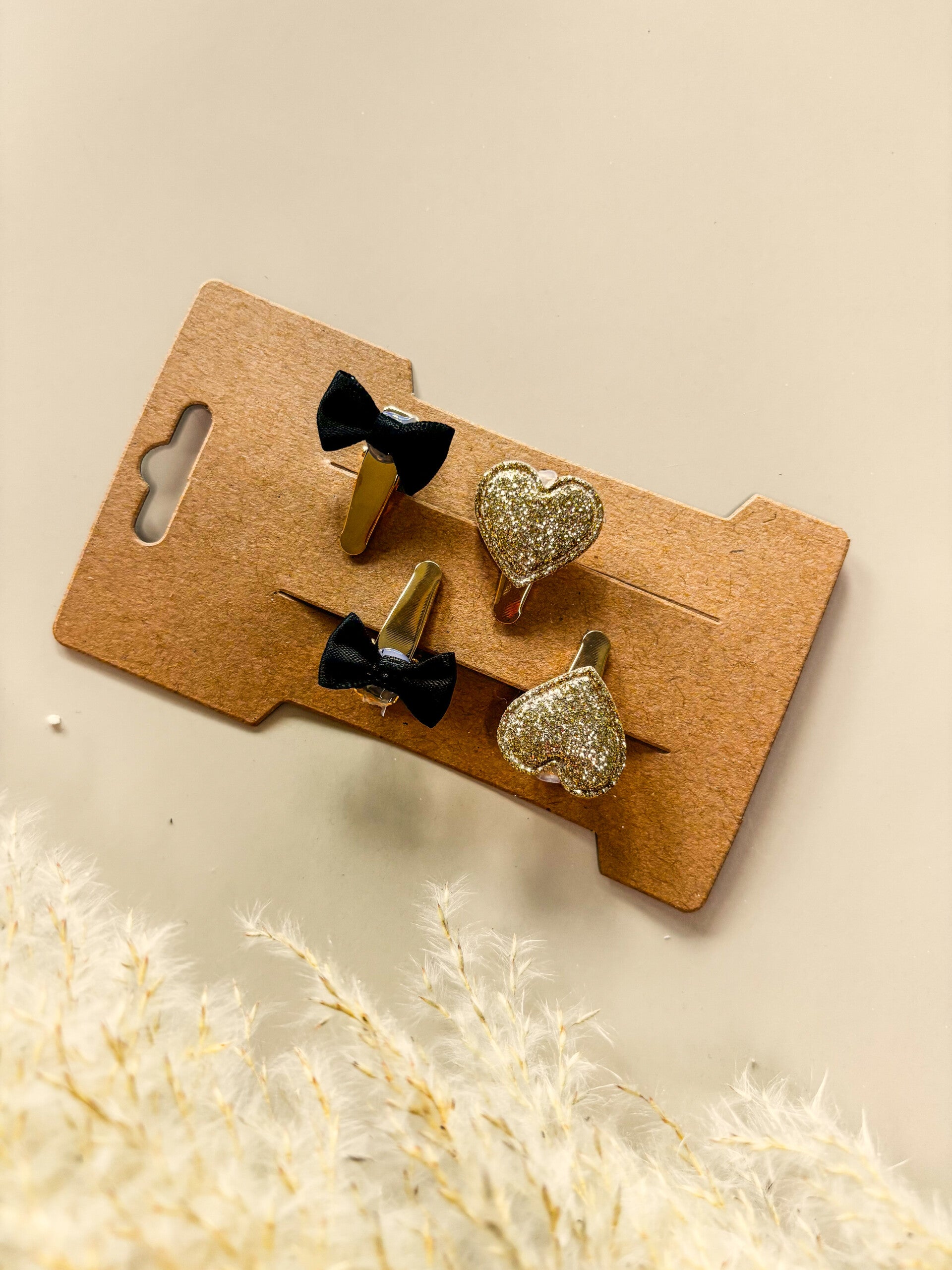 Haarknipje anti-slip - goud