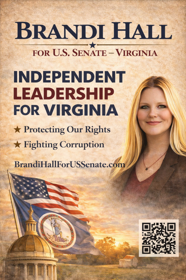 Brandi Hall for U.S. Senate – Digital Campaign Poster (Printable)