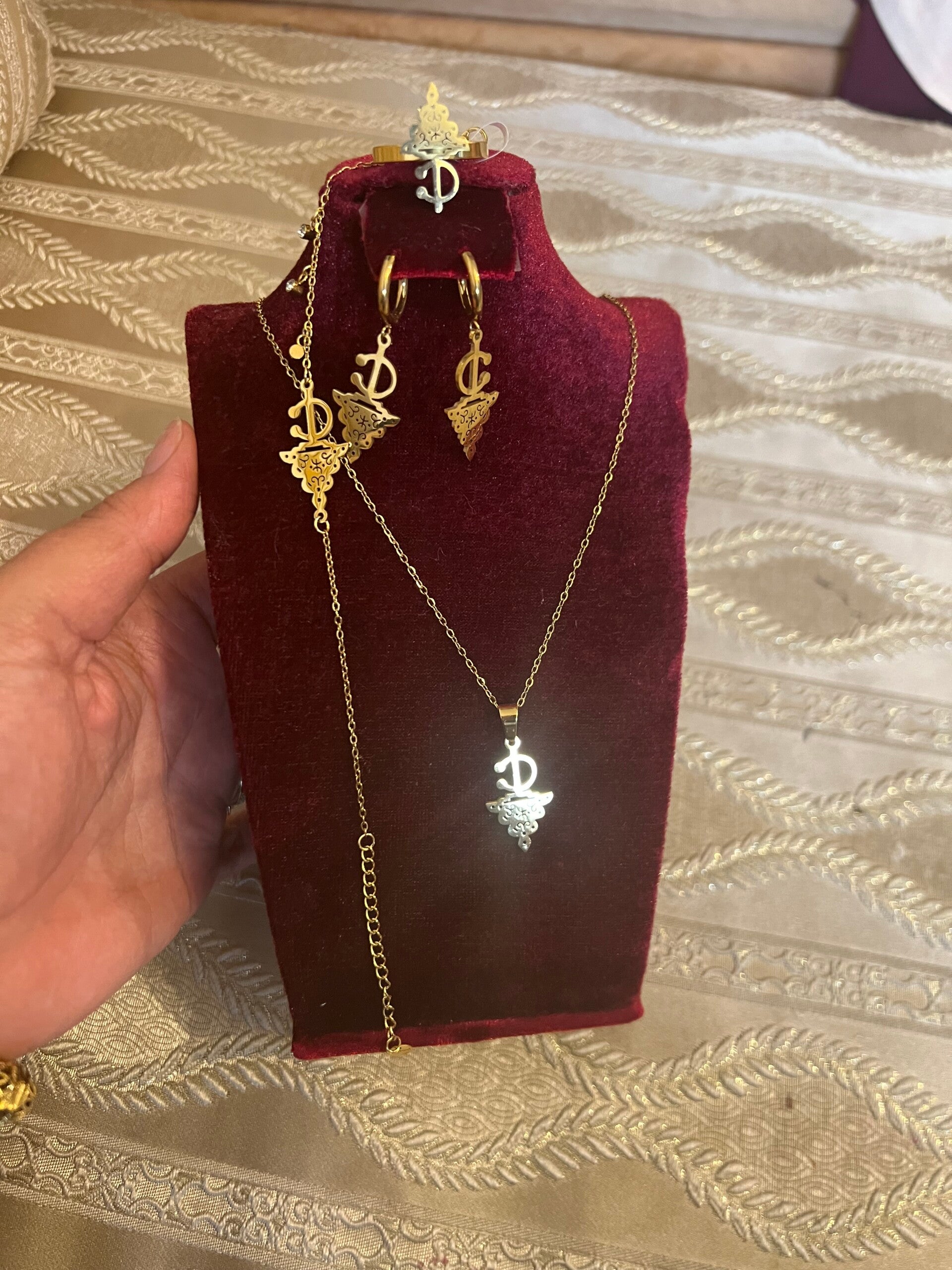 Parure berbère an acier inoxydable