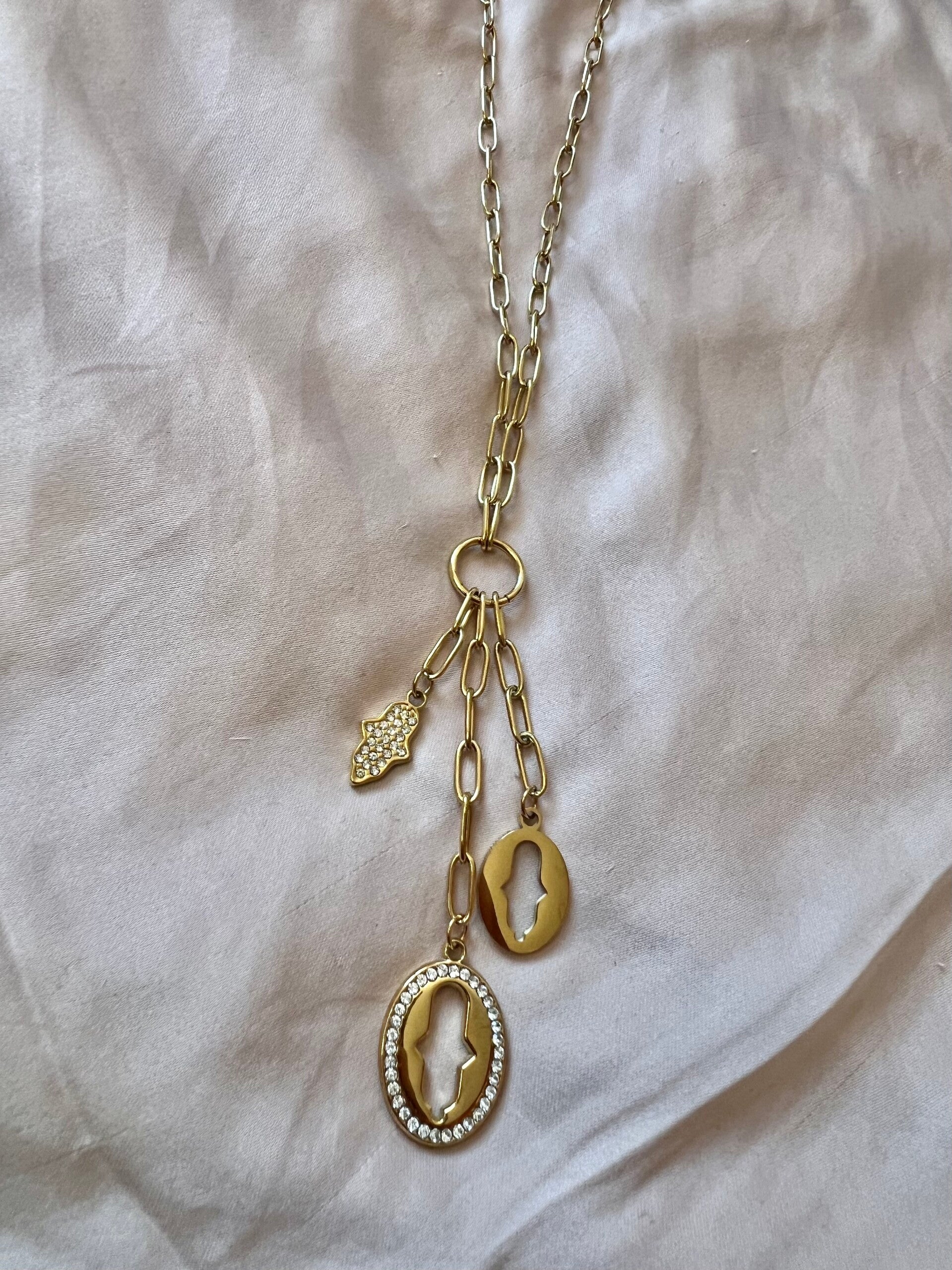 Sautoir en acier inoxydable