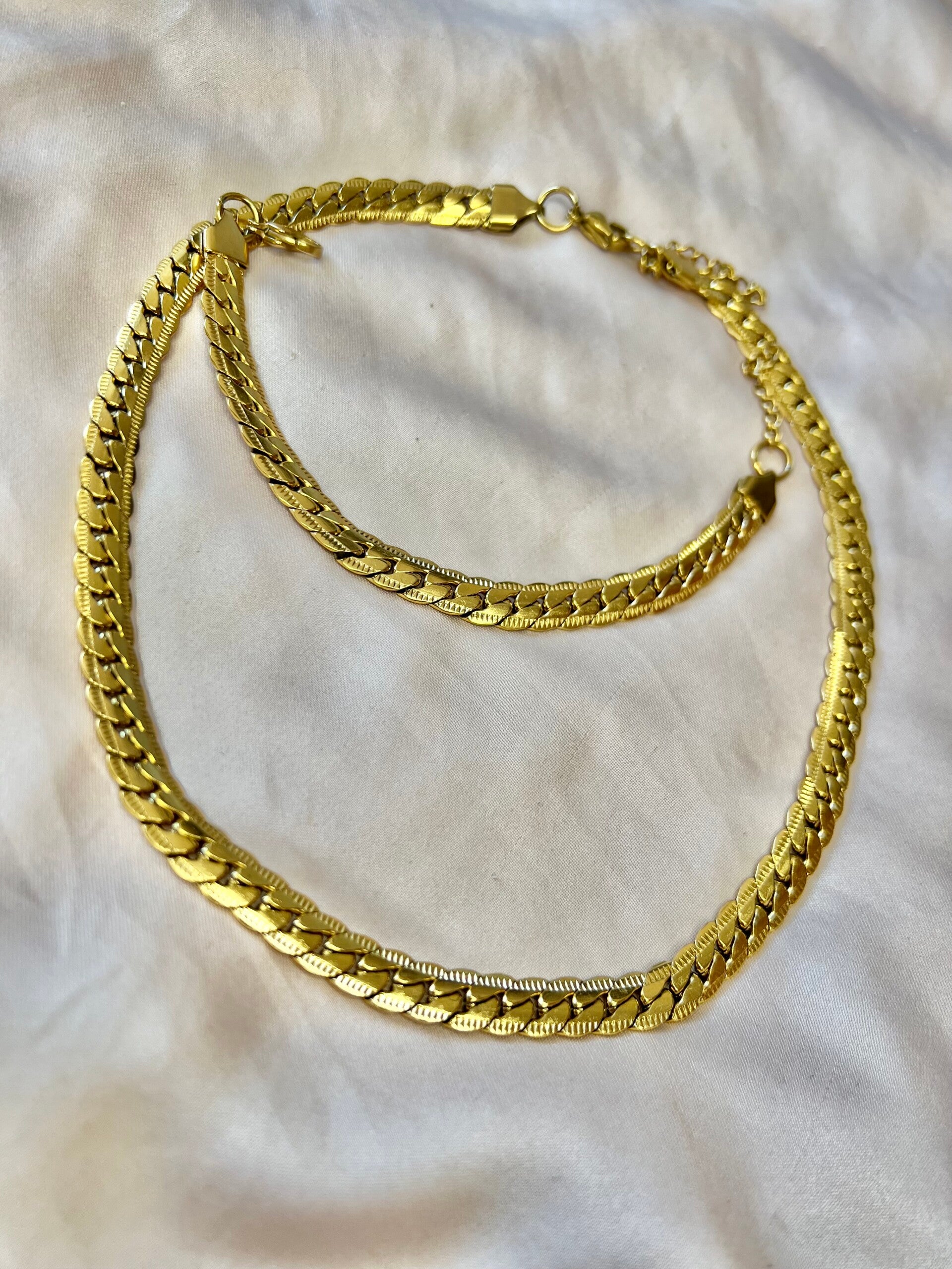 Parure en acier inoxydable