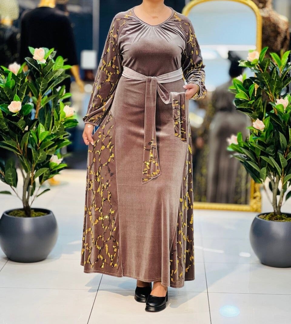Robe Rania Taupe