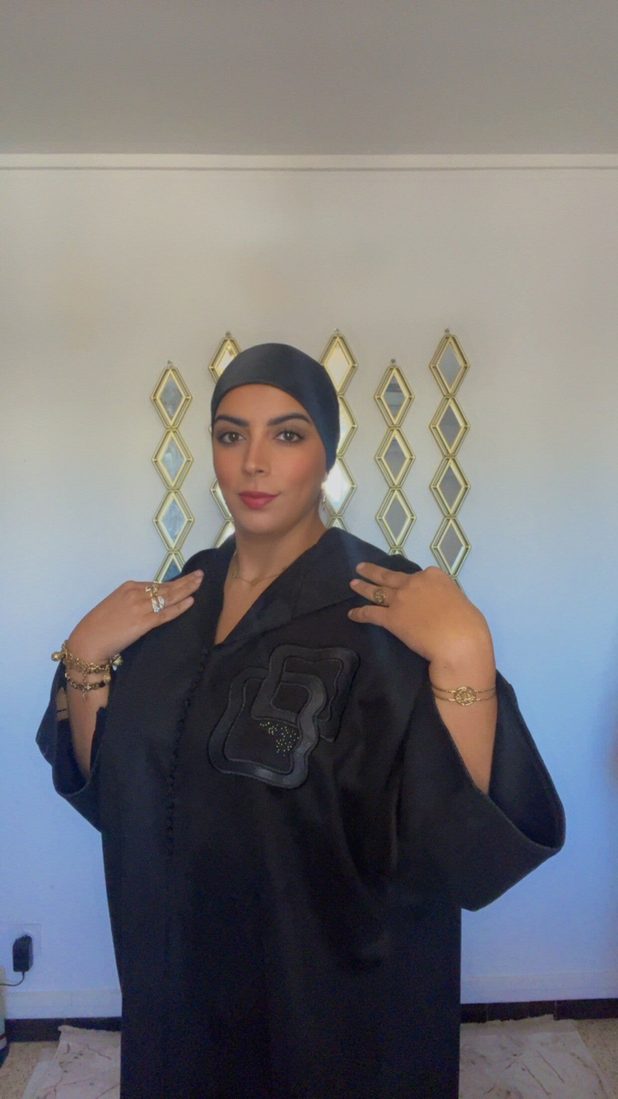 Djellaba Zeyneb Noir