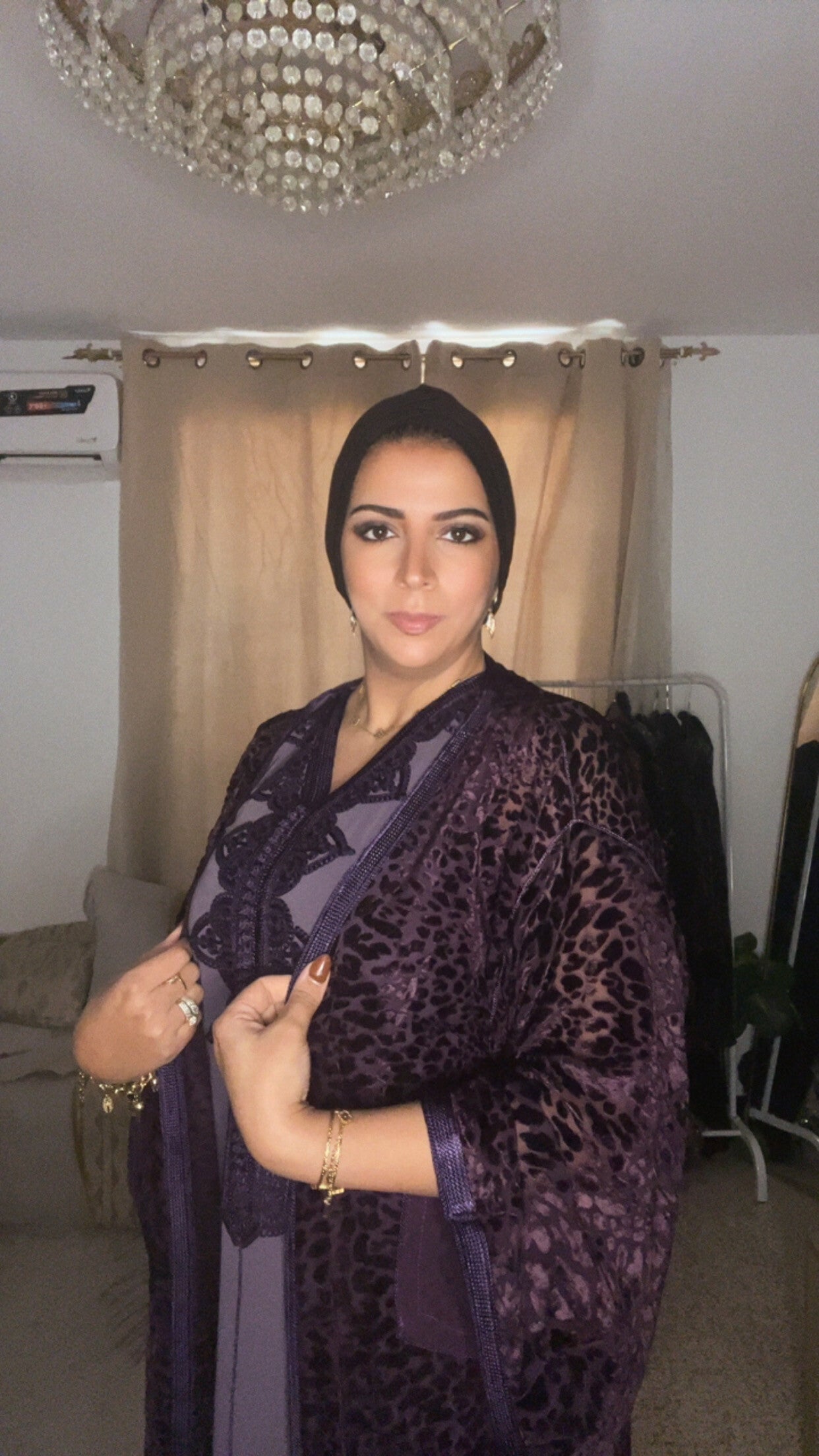 Djellaba Souad Mauve
