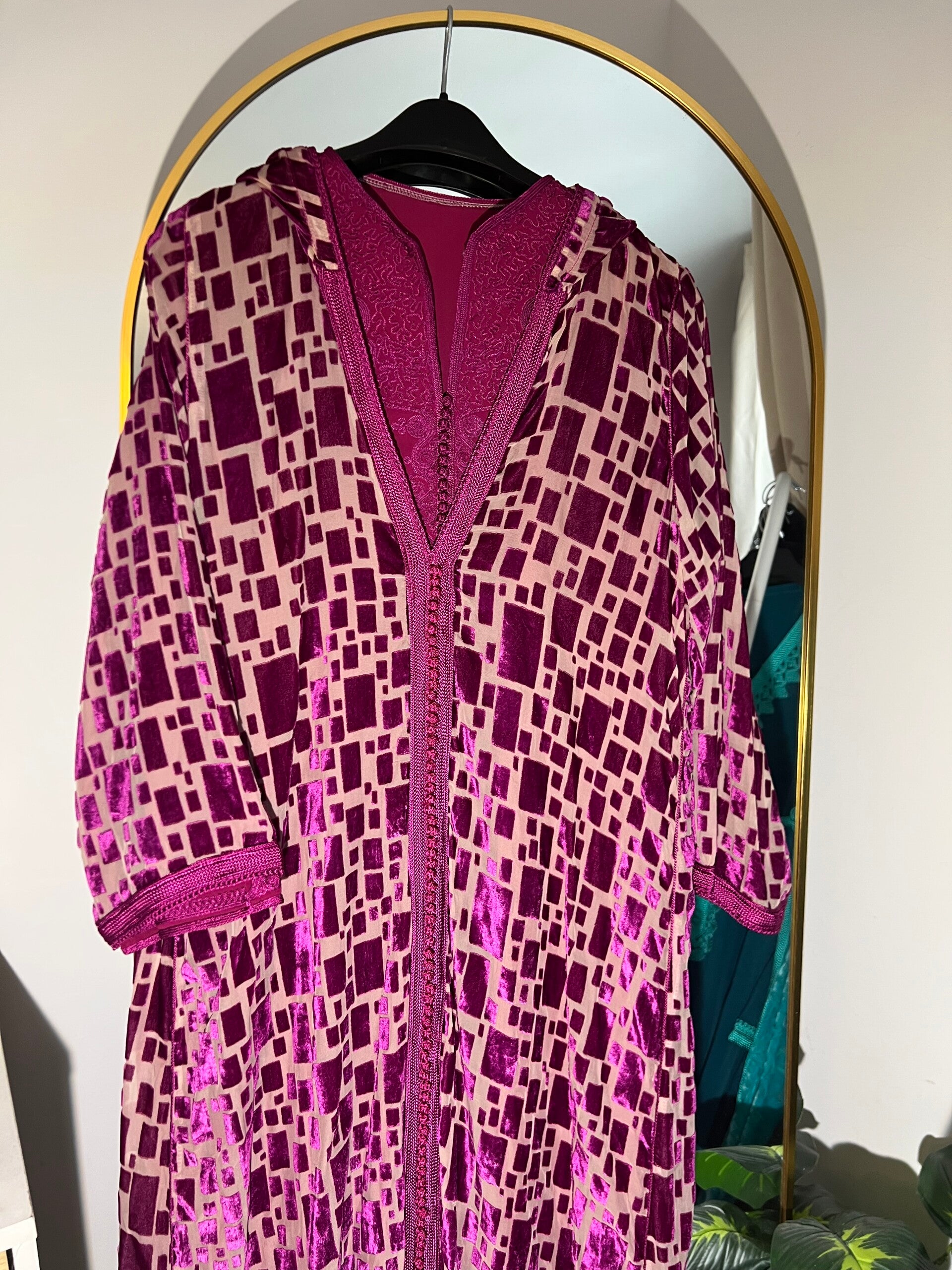 Djellaba Safia Rose fushia