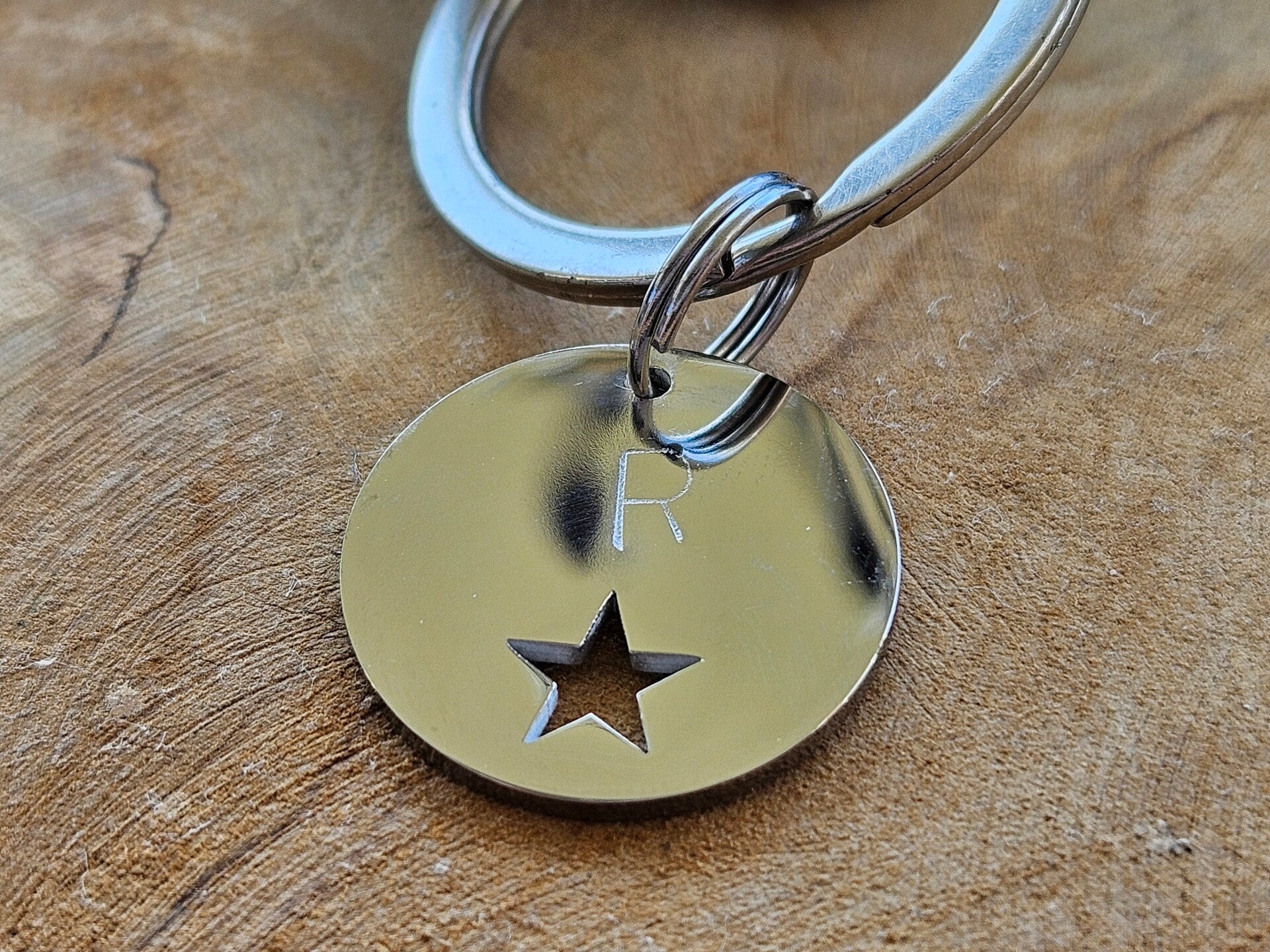 Ster hanger met letter