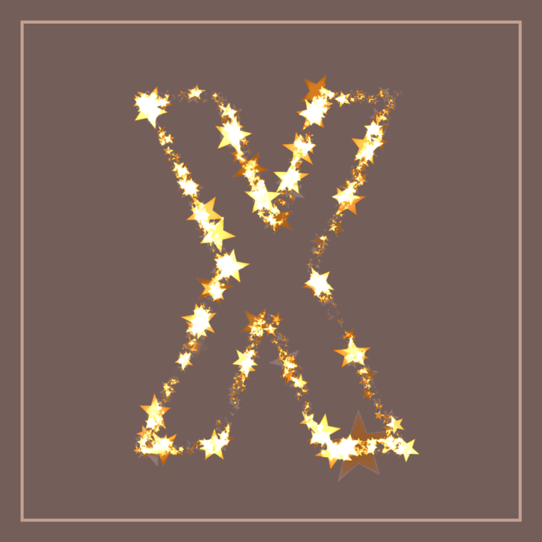 Gemiste dieren met de letter X